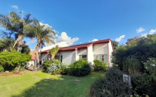 Stunning Four-Bedroom Family Home on a large 1569m² stand with Solar Panels, Borehole and Pool for Sale in Overkruin