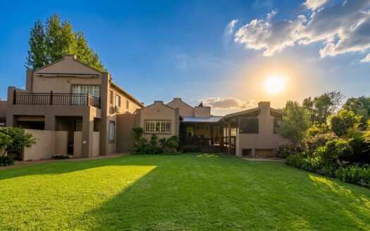 Exceptional Five-bedroom double-storey family residence on a large 1,239m² stand within a sought-after secure complex